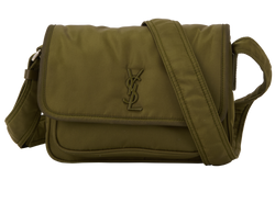 Small Niki Messenger, Nylon, Khaki, 1024, DB, 2*